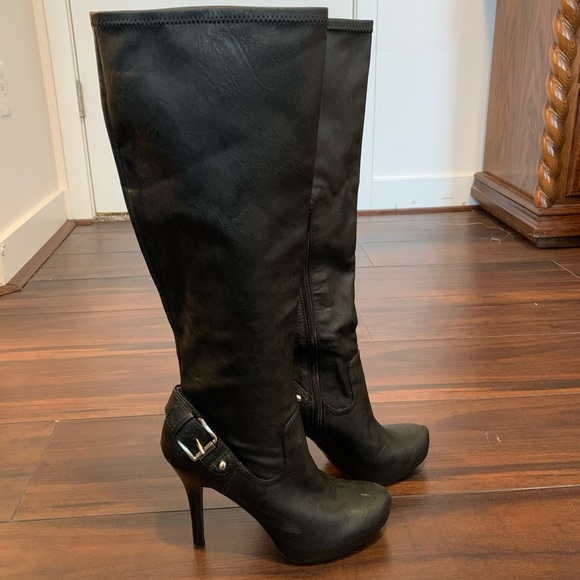 BCBGMaxAzria Shoes - BCBG Max Azria Black Stiletto Boots